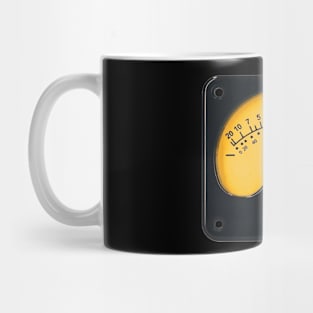 Volume VU Meter Retro Vintage Audio Mug